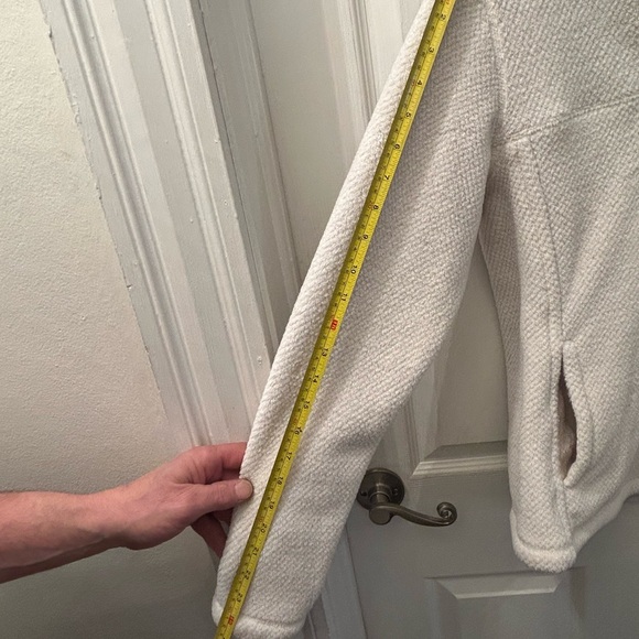 Patagonia Off-White Fleece 3/4 pullover - Picture 7 of 12